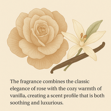 A Gentle Aroma Of Rose & Vanilla